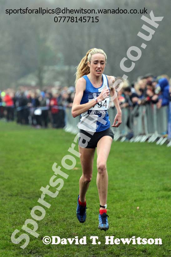 Senior women's European Cross Country Trials, Sefton Park, Liverpool. Photo: David T. Hewitson/Sports for All Pics